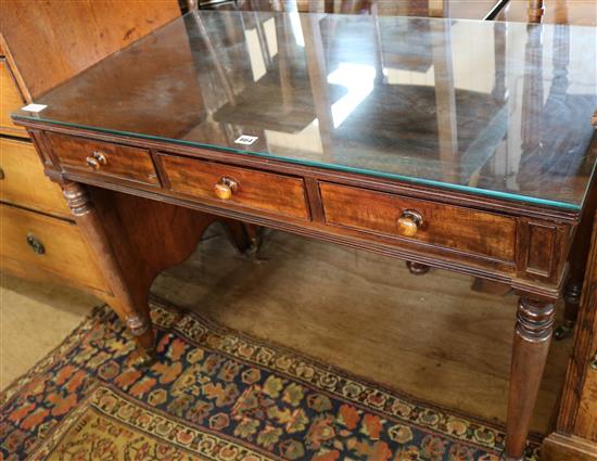 Victorian mahogany side table